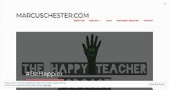 Desktop Screenshot of marcuschester.com